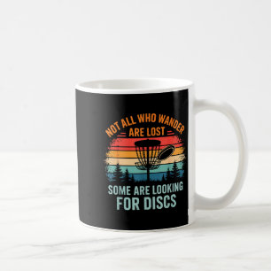 Funny Disc Golf Art For Men Women Disc Golfer Play Coffee Mug