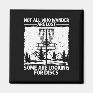 Funny Disc Golf Art For Men Women Disc Golfer Play Magnet
