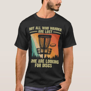 Funny Disc Golf Art For Men Women Disc Golfer Play T-Shirt
