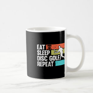 Funny Disc Golf Art For Men Women Golf Player Disc Coffee Mug