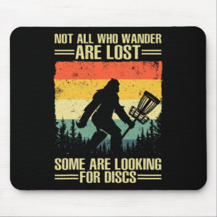 Funny Disc Golf Art For Men Women Kids Disc Golf P Mouse Mat