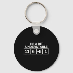 Funny Disc Golf Dad Quote Disc Golf I'm A Bit Unde Key Ring