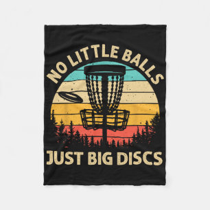 Funny Disc Golf Design For Men Women Disc Golf Lov Fleece Blanket