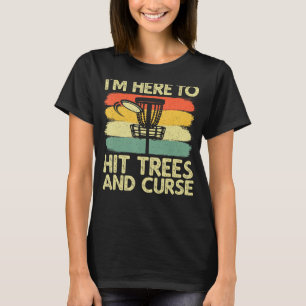 Funny Disc Golf Design For Men Women Kids Disc Gol T-Shirt