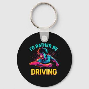 Funny Disc Golf Frisbee Gift For Men, Women, Dad Key Ring