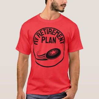 Funny Disc Golf graphic girl T-Shirt