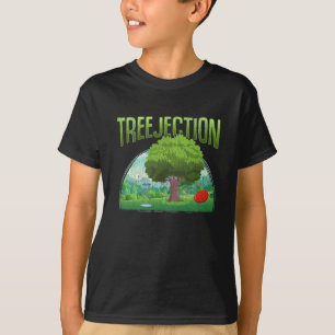 Funny Disc Golf Humor Tree Fun T-Shirt