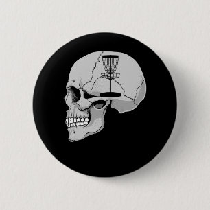 Funny Disc Golf In My Mind 6 Cm Round Badge