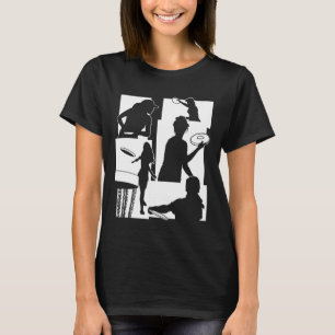 Funny Disc Golf Player Cool Flying Disc Sports Ent T-Shirt