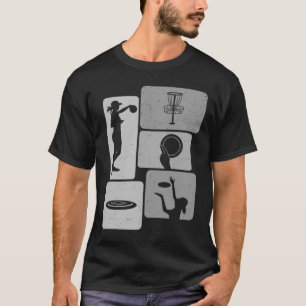 Funny Disc Golf Player Cool Flying Disc Sports Ent T-Shirt