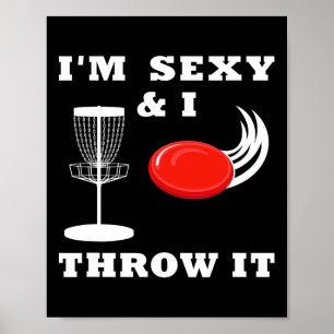 Funny Disc Golf Shirt For Men And Women Y And I Th Poster