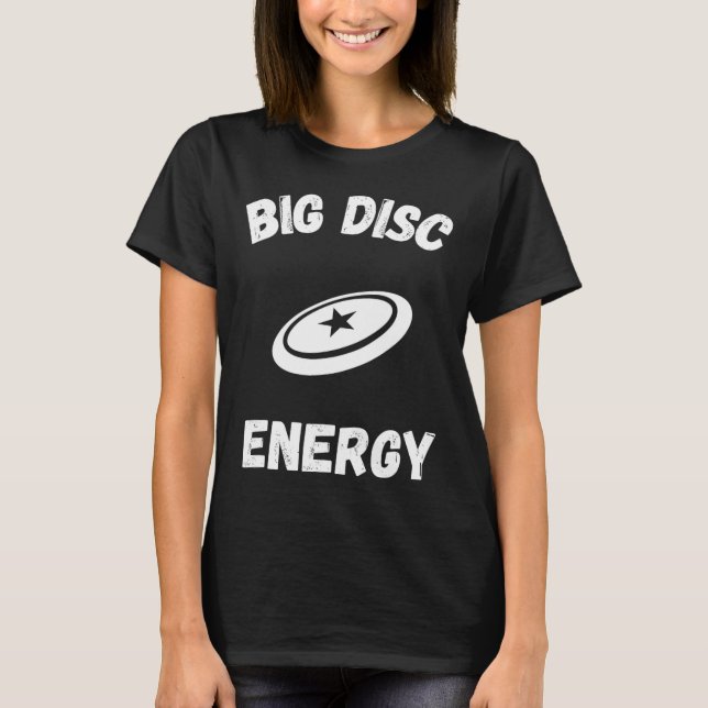 Funny Disc Golf Shirt Ultimate Disc Team  (Front)