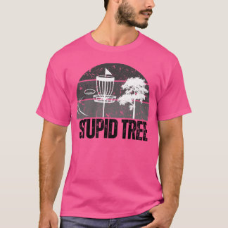 Funny Disc Golf style retro T-Shirt