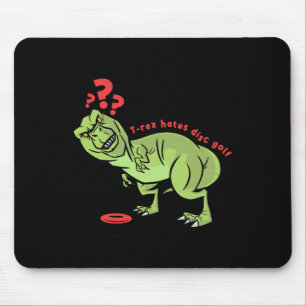 Funny Disc Golf T Rex Kids  Mouse Mat