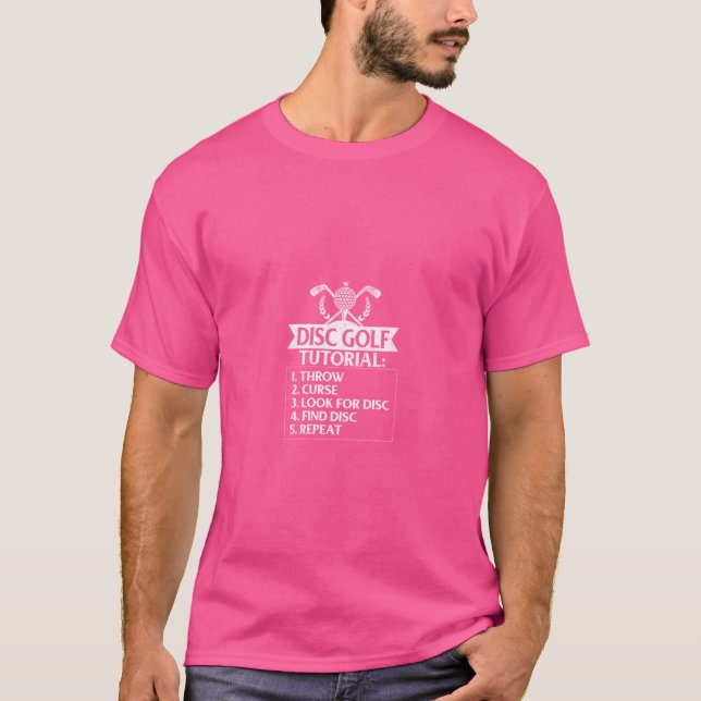Funny Disc Golf T-Shirt (Front)
