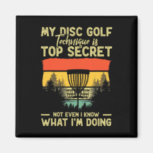 Funny Disc Golf Technique Is Top Secret Disc Golfe Magnet
