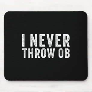 Funny Disc Golf White Lie Disc Golf Humour _1 Mouse Mat