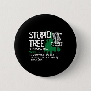 Funny Disc Golfer Hobby Sports Gift Disc Golf 6 Cm Round Badge