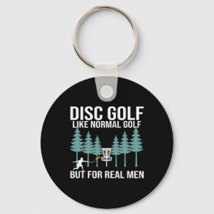 Funny Disc Golfing Frolfing Joke With Disc Golf Tr Key Ring