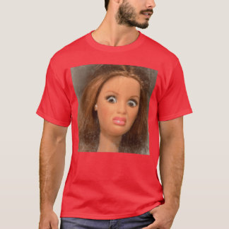 Funny Disgusting Doll face Meme friends T-Shirt