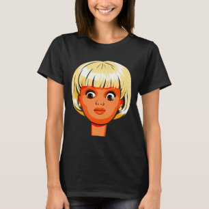 Funny Disgusting Doll Face Meme Premium Tri-blend T-Shirt