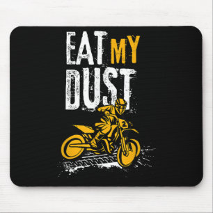 Funny Distressed Motocross Quote Dirt Bike Biker G Mouse Mat