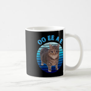 Funny Distressed Oiia Cat Spinning Cat Oi Oi Uiiaa Coffee Mug