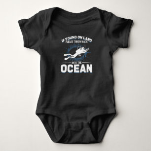 Funny Diver Joke Scuba Diving Baby Bodysuit