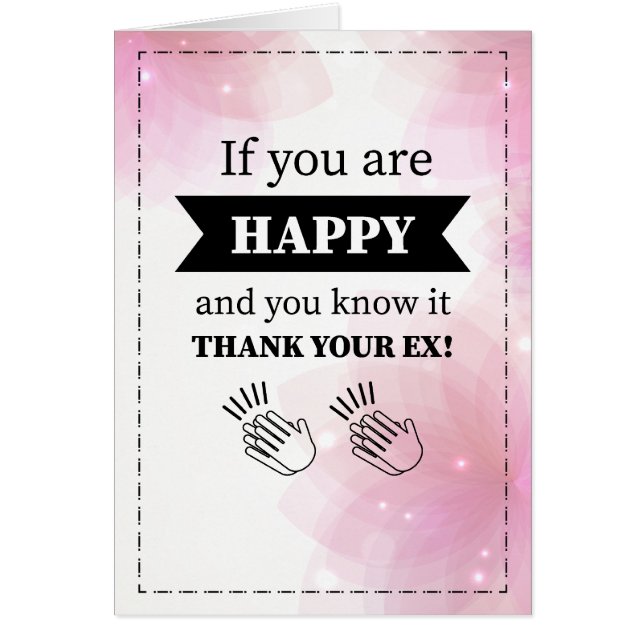 Funny Divorce Card (Front)