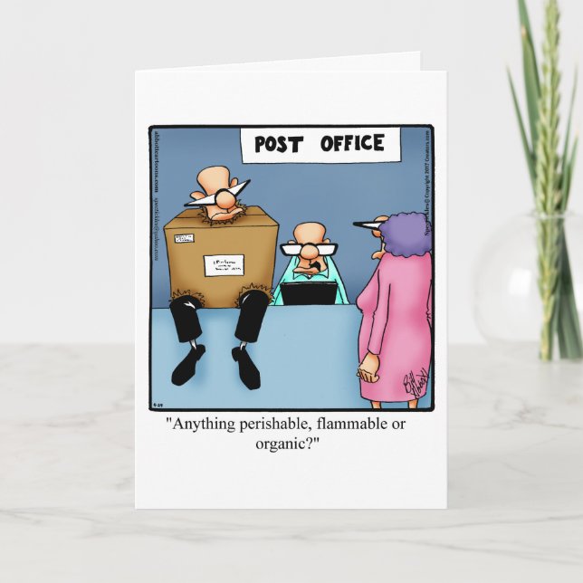 Funny Divorce Humor Greeting Card For Her (Front)