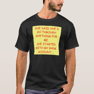funny divorce joke T-Shirt