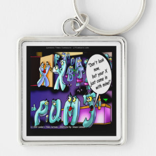 Funny Divorce My Ex & Yours Key Ring