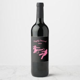 Funny Divorce Sympathy Gifts  Wine Label
