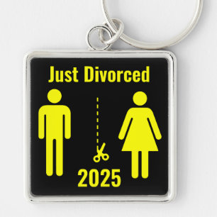Funny Divorce Sympathy Party Key Ring