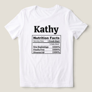 Funny Divorced AF New Beginnings Divorce Humour Mu Tri-Blend Shirt