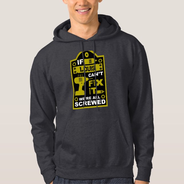 Funny DIY Fix It Repair Hoodie (Front)