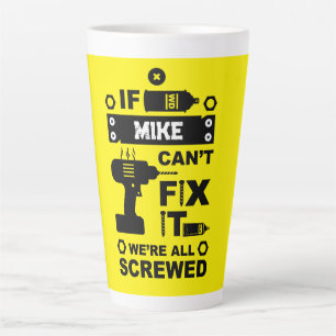 Funny DIY Fix It Repair Latte Mug