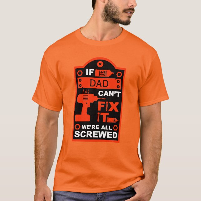 Funny DIY Fix It Repair T-Shirt (Front)