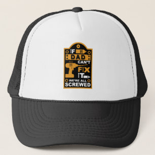 Funny DIY Fix It Repair Trucker Hat