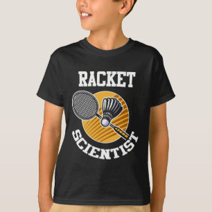 Funny Dminton Player Shirt Racket Scientist Dminto