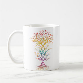 Funny Dna Tee Tree Of Life Genetics Biology Teache Coffee Mug