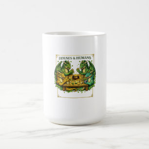 Funny DnD Houses and Humans for Gamers Dungeons  Coffee Mug
