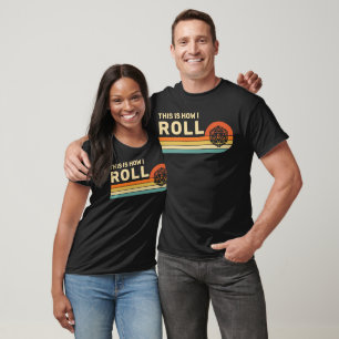 Funny DnD This Is How I Roll RPG Gaming D20 Dice T-Shirt