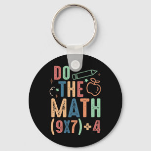 Funny Do The Math 67 Meme Six Seven Boy Girl Teach Key Ring