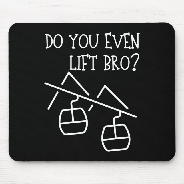 Funny Do You Even Lift  Mouse Mat (Front)