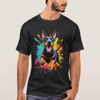 Funny Doberman Dog Design for Doberman Lovers T-Shirt