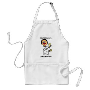 Funny Doctor Cartoon Standard Apron