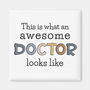 Funny Doctor Gifts   Awesome Doctor Magnet