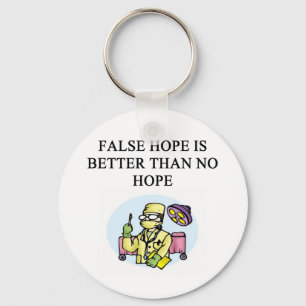 funny doctor humour key ring