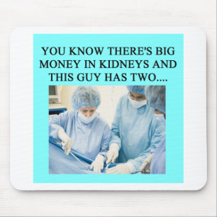 funny doctor humour mouse mat